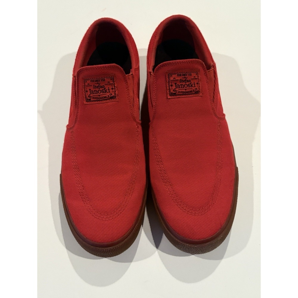 Nike SB Zoom Stefan Janoski Red Gum Skate Shoes Mens Size 10